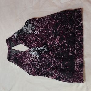 GUESS Animal print top, size small.